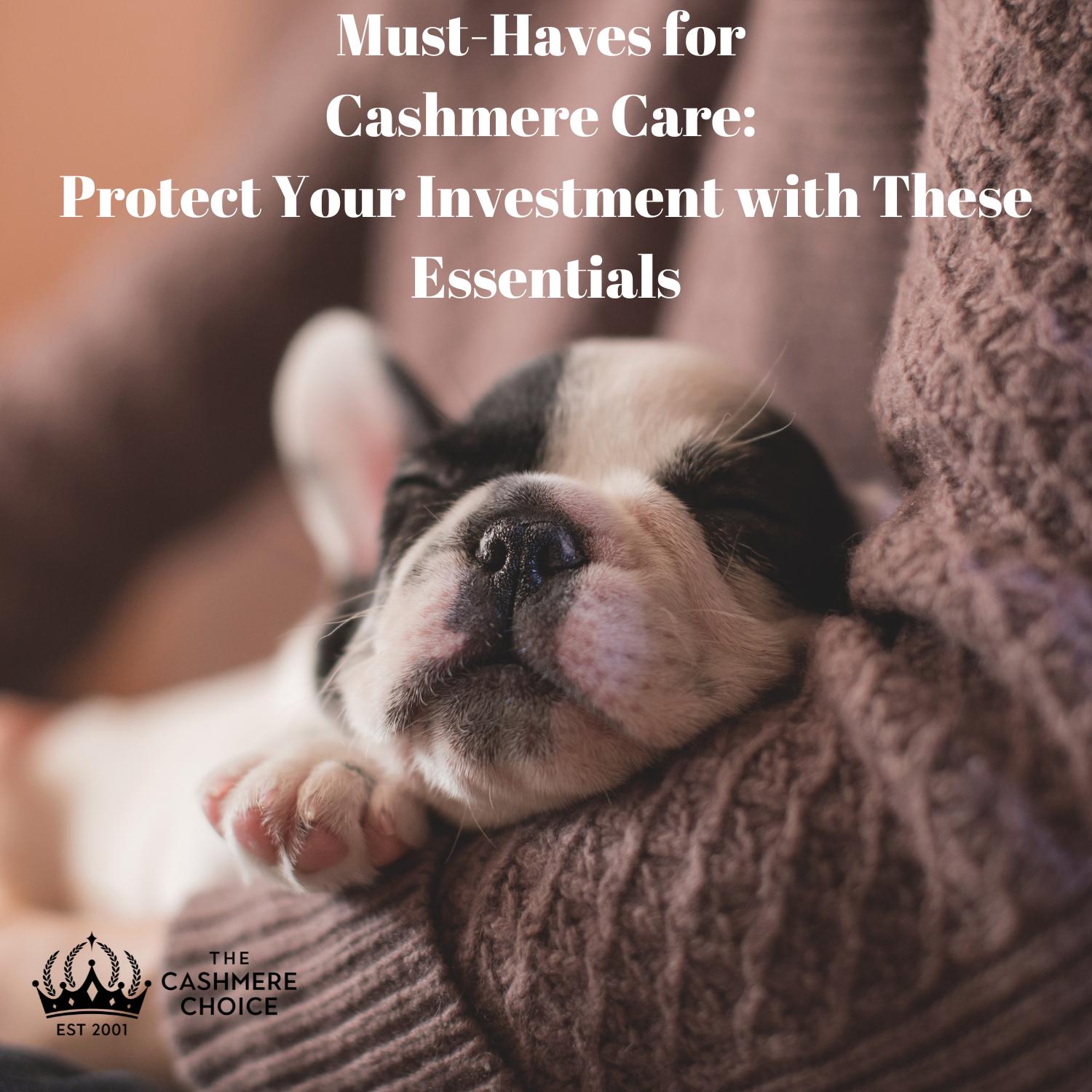 Must-Haves for Cashmere Care: Protect Your Investment with These Essentials