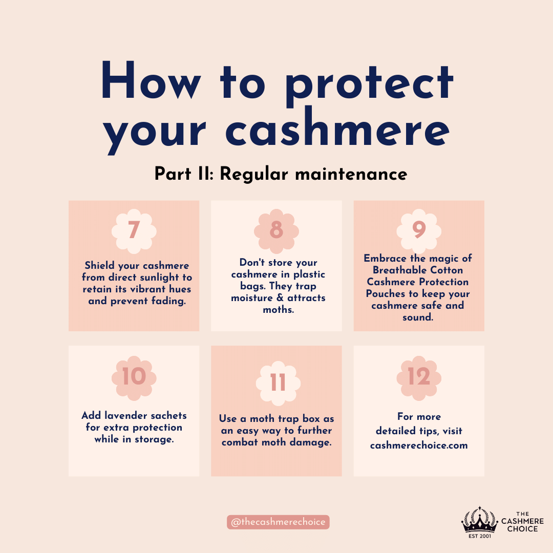 How to protect your cashmere with moth proof storage bags for clothes