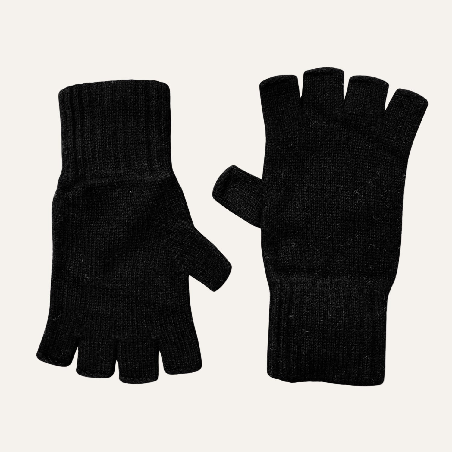 The Cashmere Choice - Pure Cashmere Gloves for Men and Women - Black