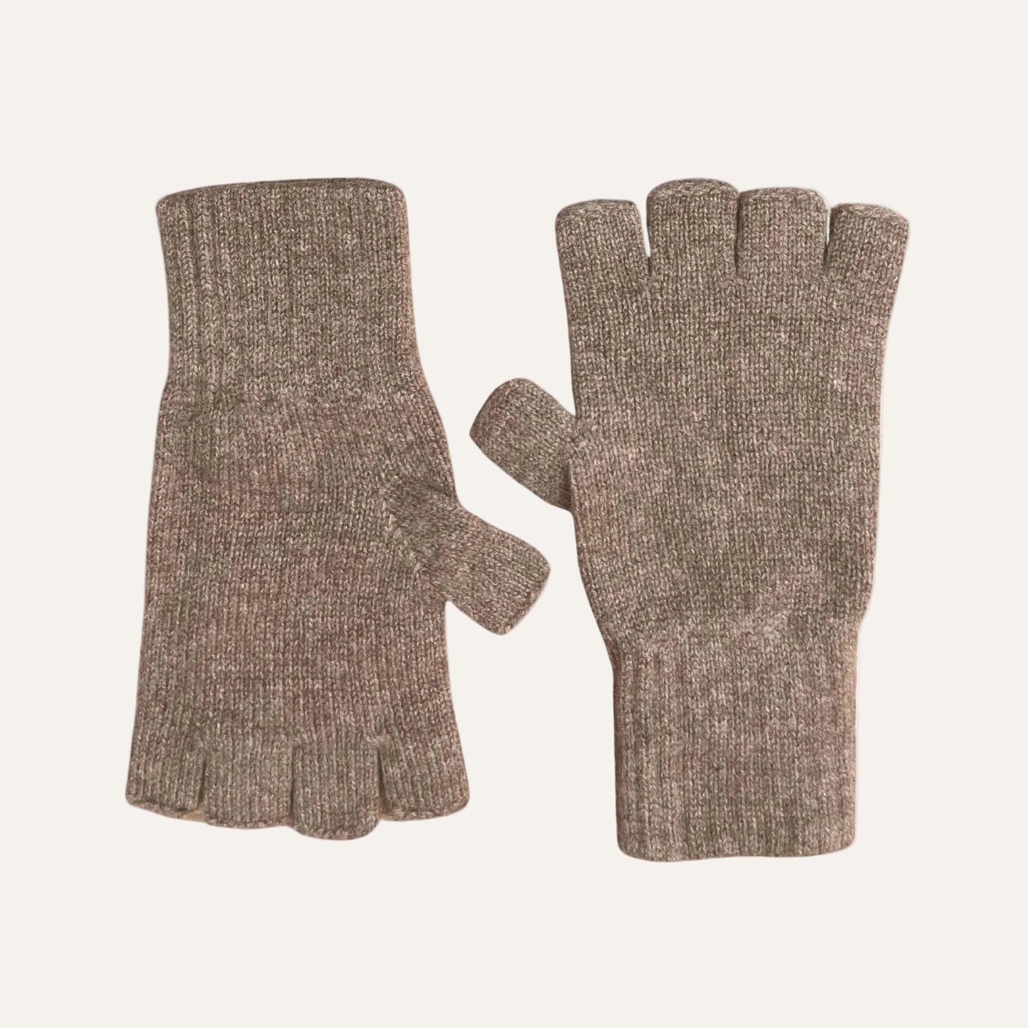 The Cashmere Choice - Pure Cashmere Gloves for Men and Women - Brown