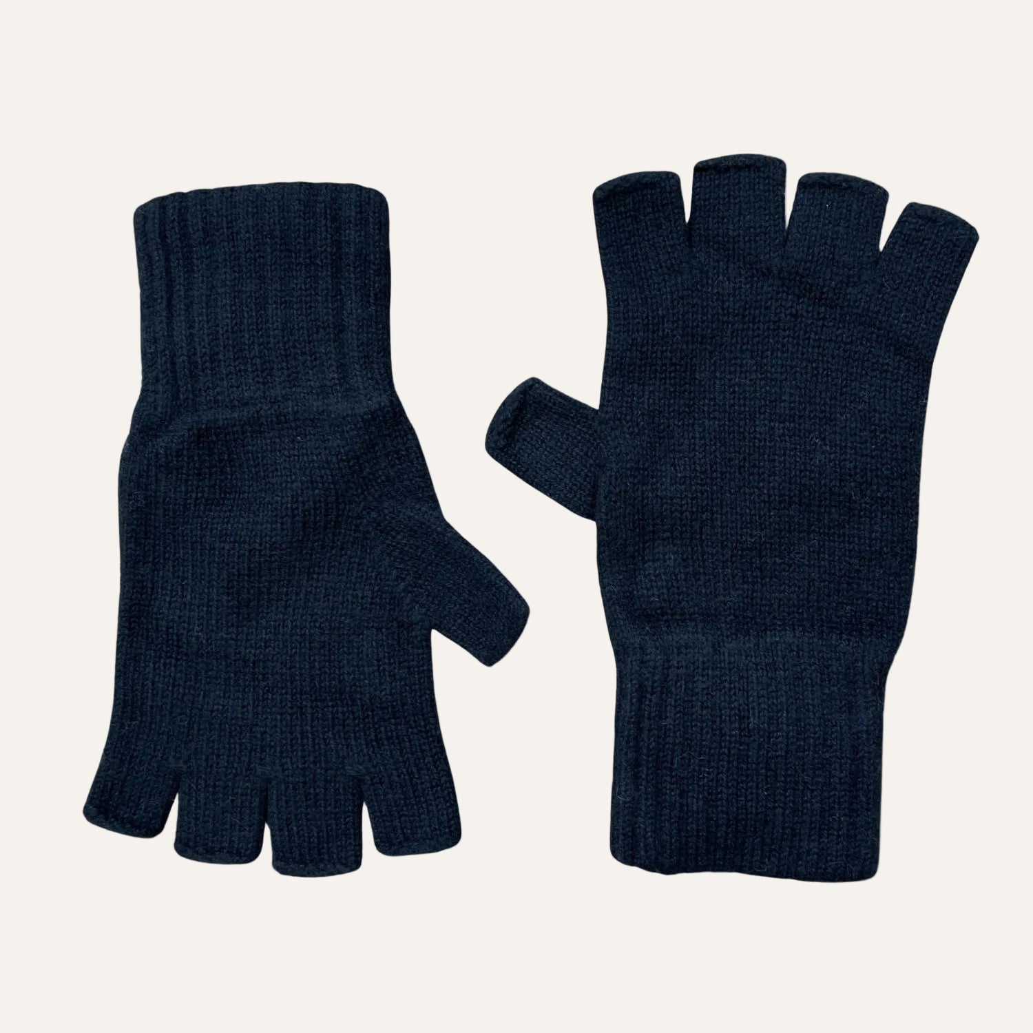 The Cashmere Choice - Pure Cashmere Gloves for Men and Women - Navy Blue