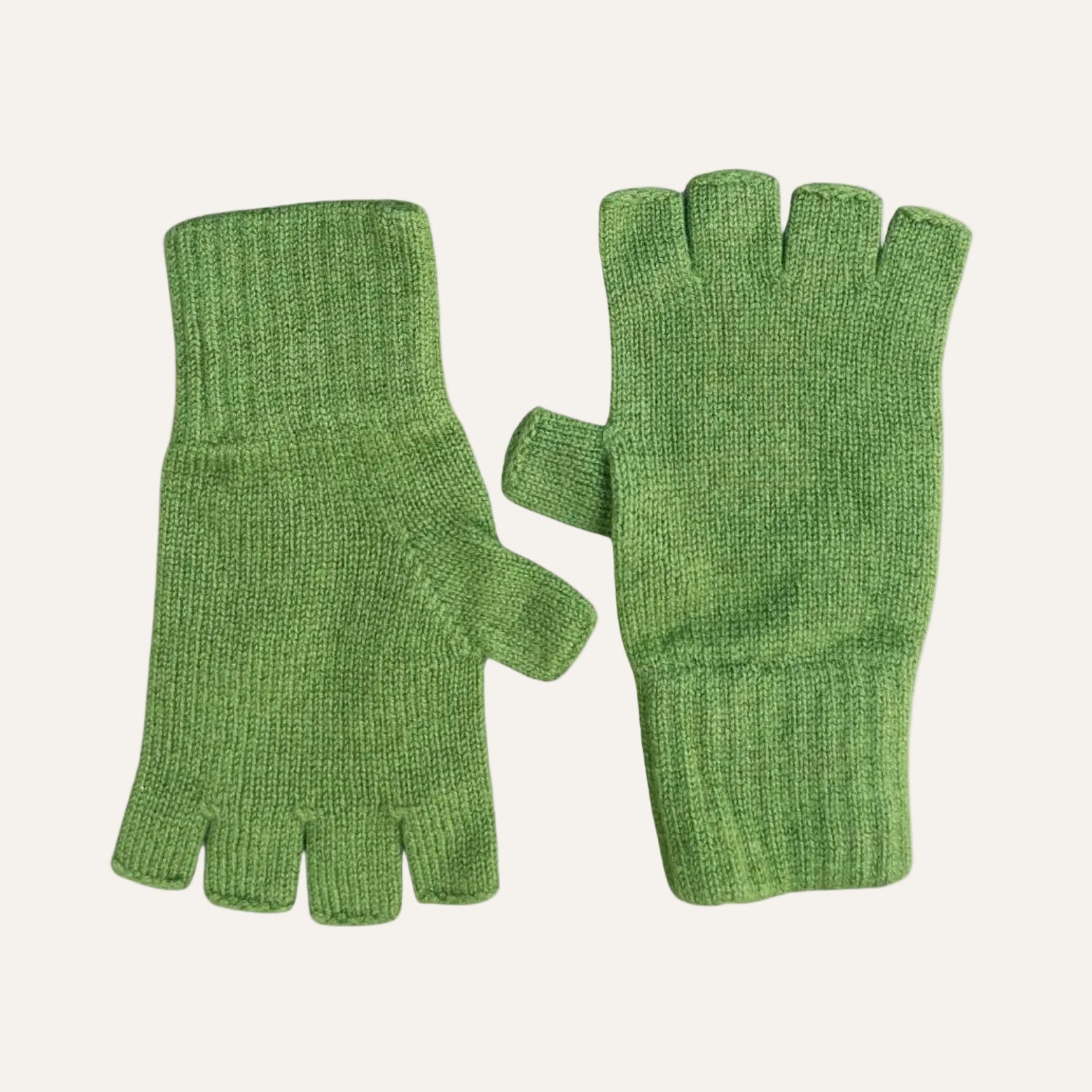 The Cashmere Choice - Pure Cashmere Gloves for Men and Women - Green