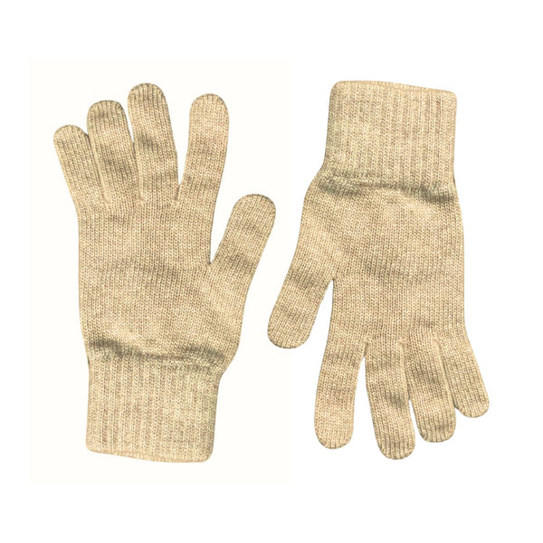 The Cashmere Choice - Women Cashmere Winter Gloves - Beige