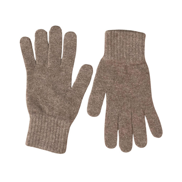 The Cashmere Choice - Brown Cashmere Winter Gloves for Men