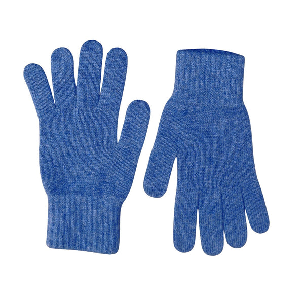 The Cashmere Choice - Denim Blue Cashmere Winter Gloves for Men