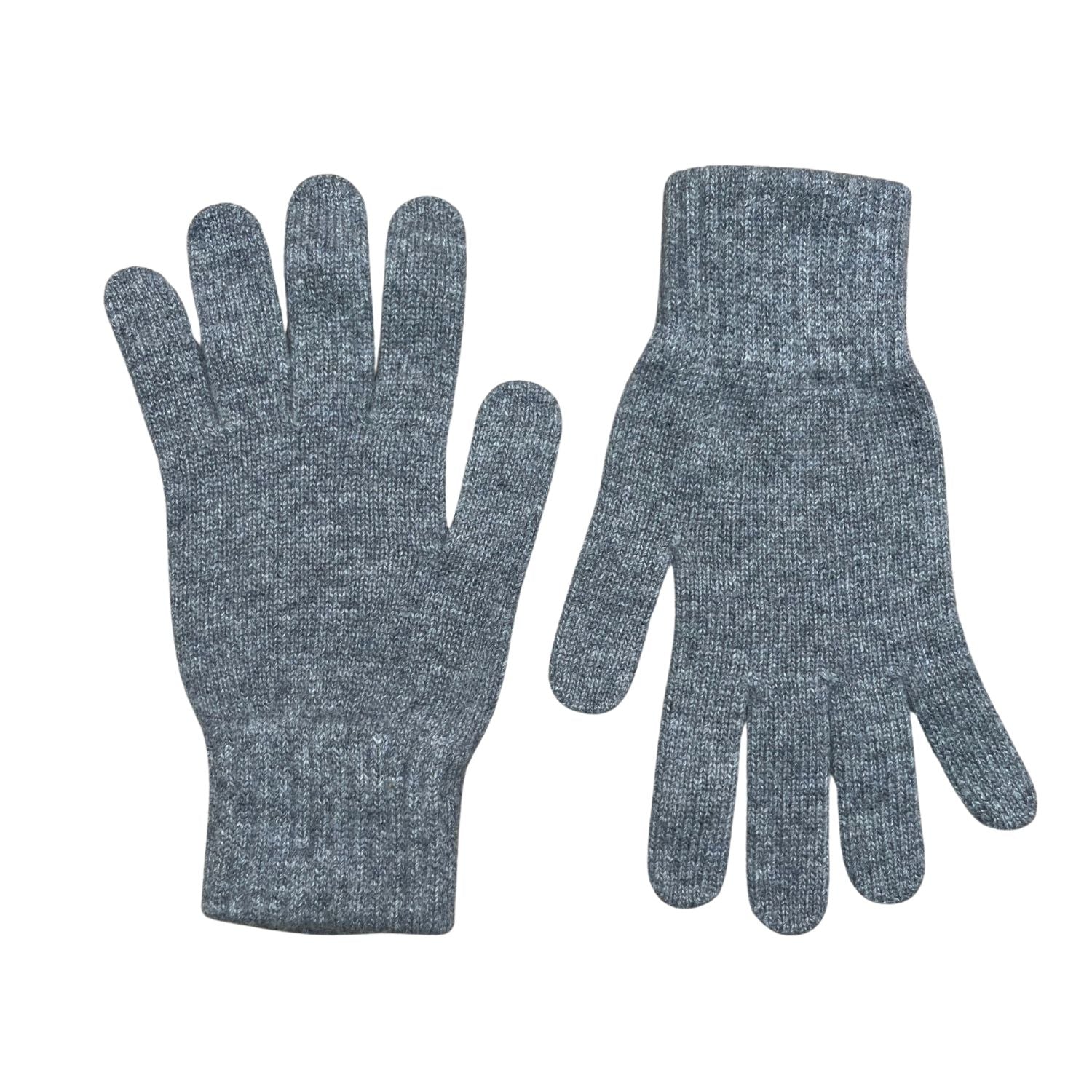 The Cashmere Choice - Women Cashmere Winter Gloves - Mid Grey