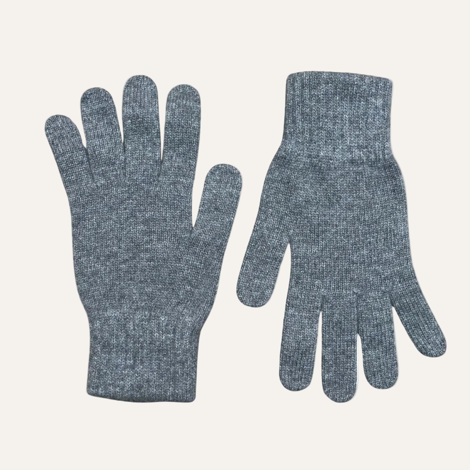 The Cashmere Choice - Women Cashmere Winter Gloves - Mid Grey