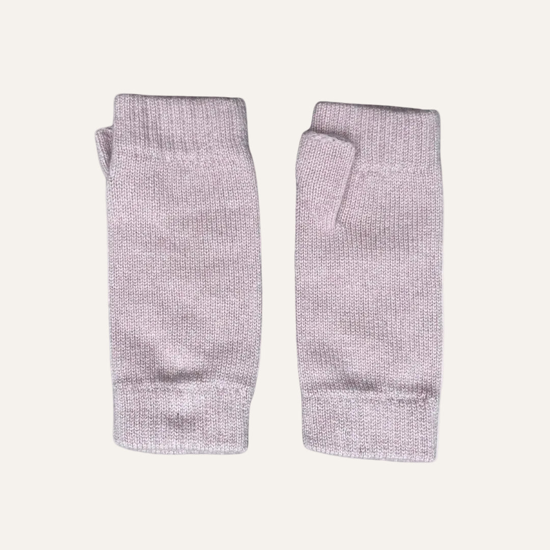 The Cashmere Choice - Wrist Warmers for Ladies - Cashmere Mittens - Pink