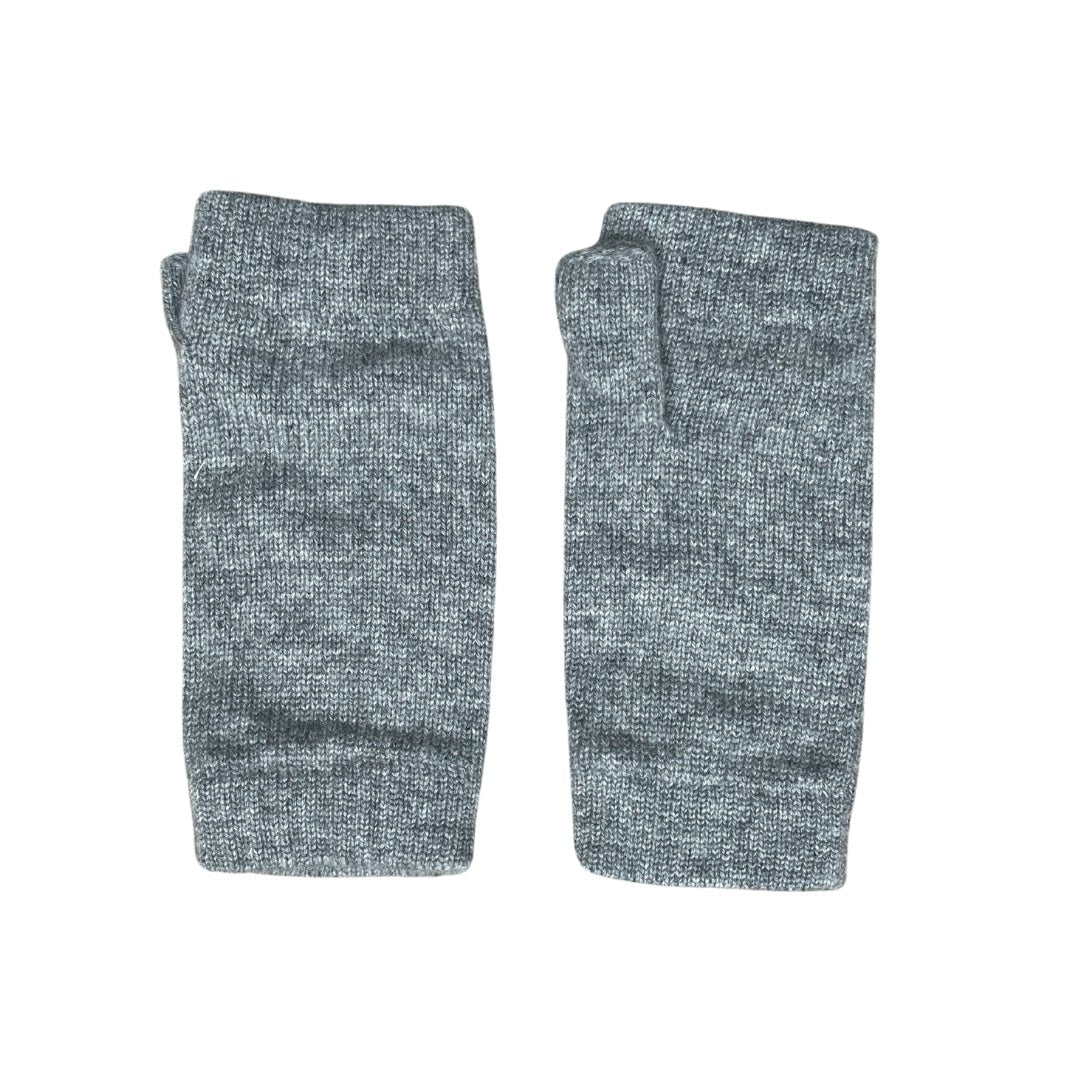 The Cashmere Choice - Wrist Warmers for Ladies - Cashmere Mittens - Grey