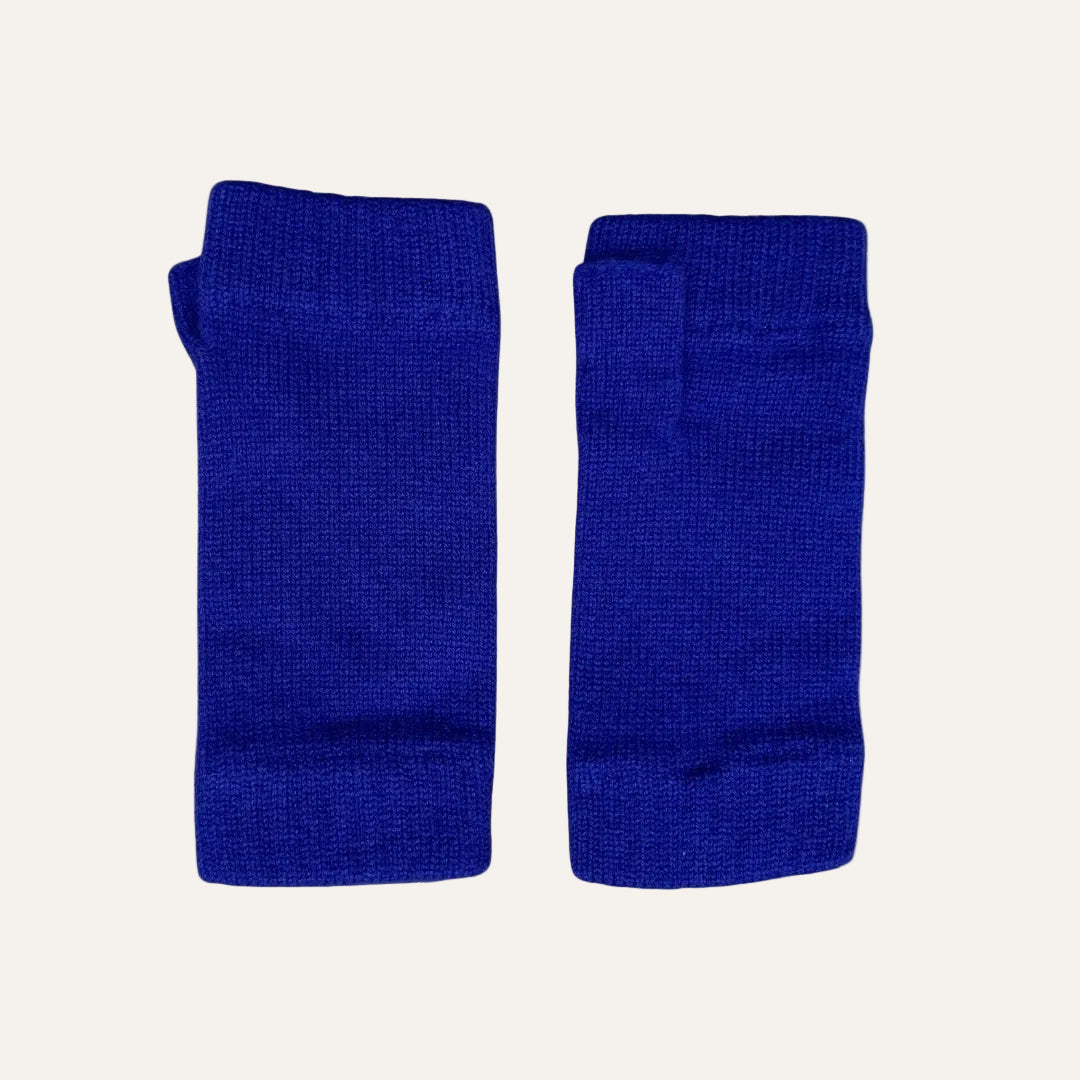 The Cashmere Choice - Wrist Warmers for Ladies - Cashmere Mittens - Purple