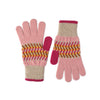 womens wool gloves in contemporary design - natural beige