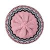 Patterned Berets- Lambswool Ladies Berets - Light Pink