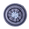 Women's Wool Beret | Knitted Beret | Light Blue Fairisle Pattern Beret