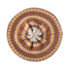 Women's Wool Beret | Knitted Beret | Yellow Beige Fairisle Pattern Beret