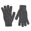Lambswool Winter Gloves - Mens Wool Gloves UK - grey - Lomond Lambswool