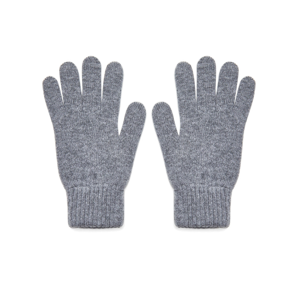 The Cashmere Choice - The Cashmere Choice - Grey Cashmere Winter Gloves for Men