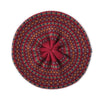 Knitted Wool Beret | Red Fairisle Beret | Women's Beret