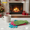 Christmas Gift - The Cashmere Choice - Women Cashmere Winter Gloves - Lifestyle Image
