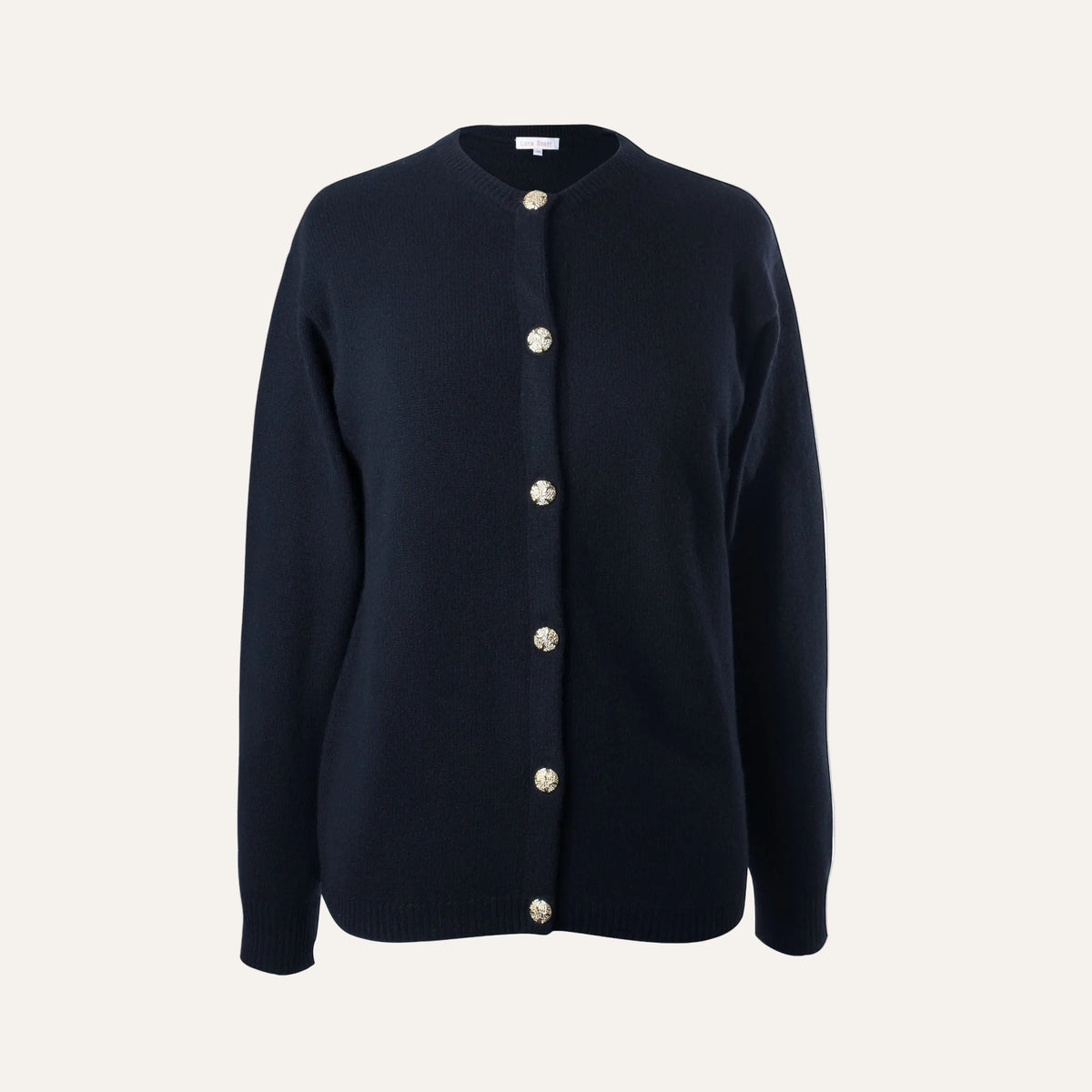 Ladies 3-Ply Cashmere Cardigan | Navy Blue | Shop at The Cashmere Choice | London