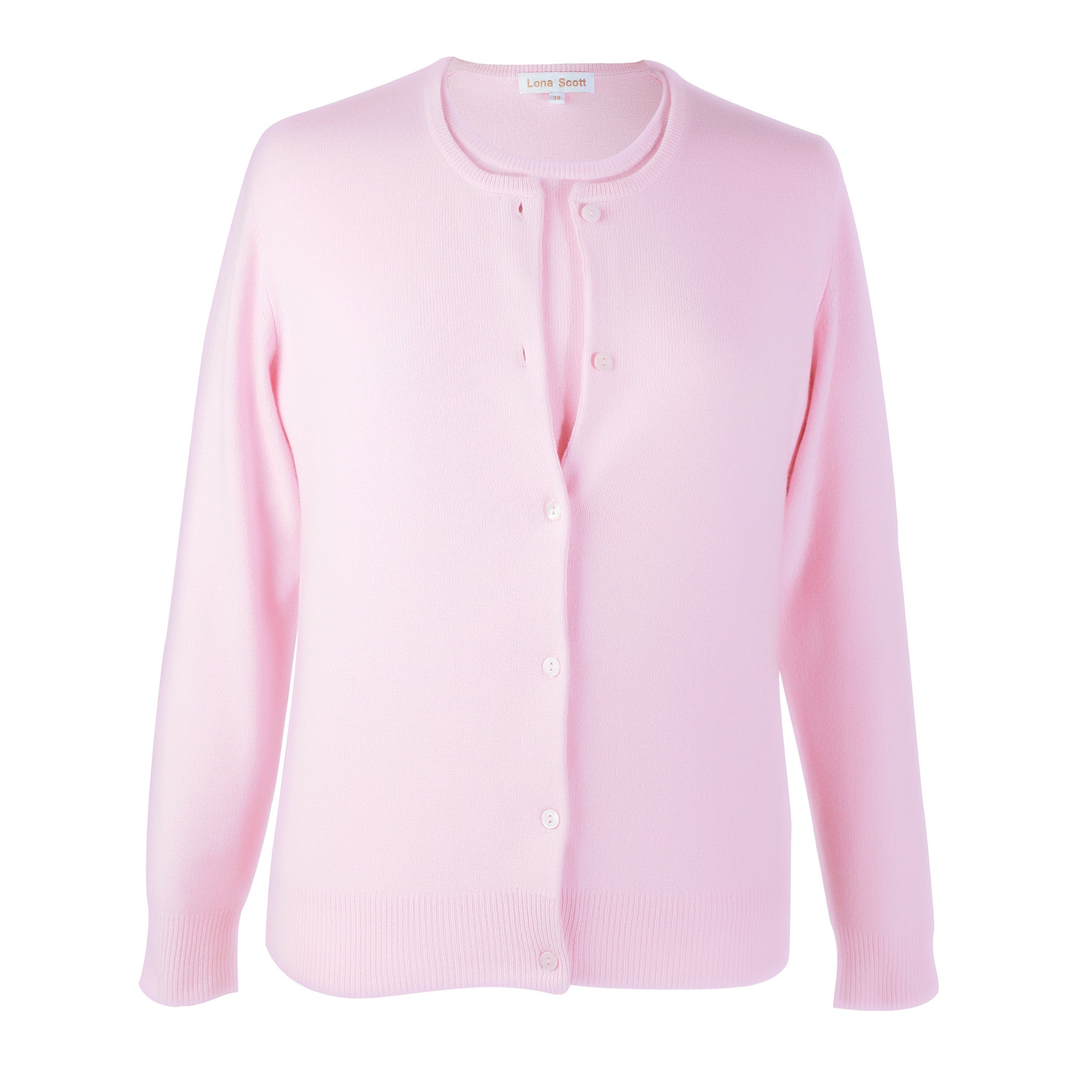 Cashmere Twin Sets | Pink Cashmere Cardigan