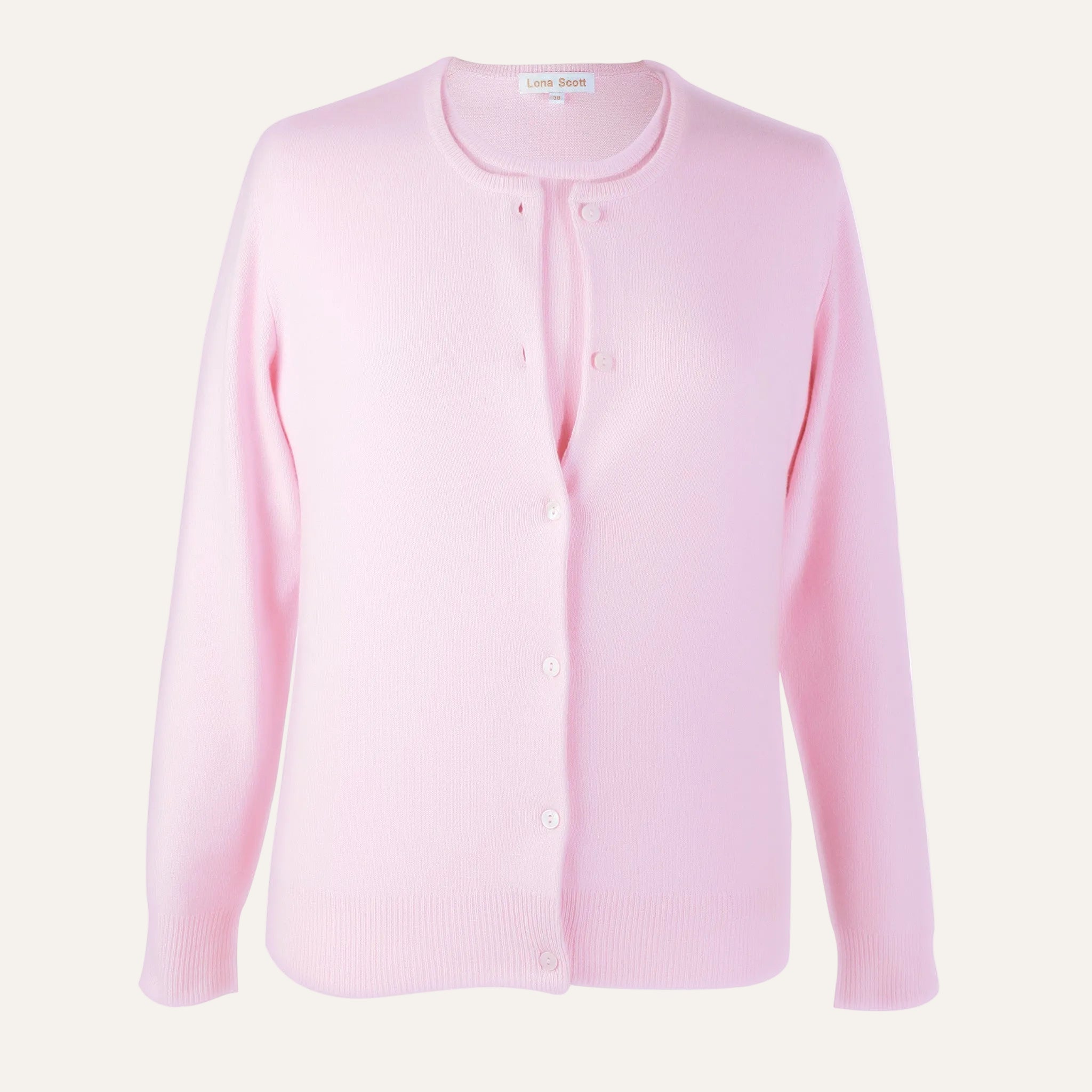 Cashmere Twin Sets | Pink Cashmere Cardigan