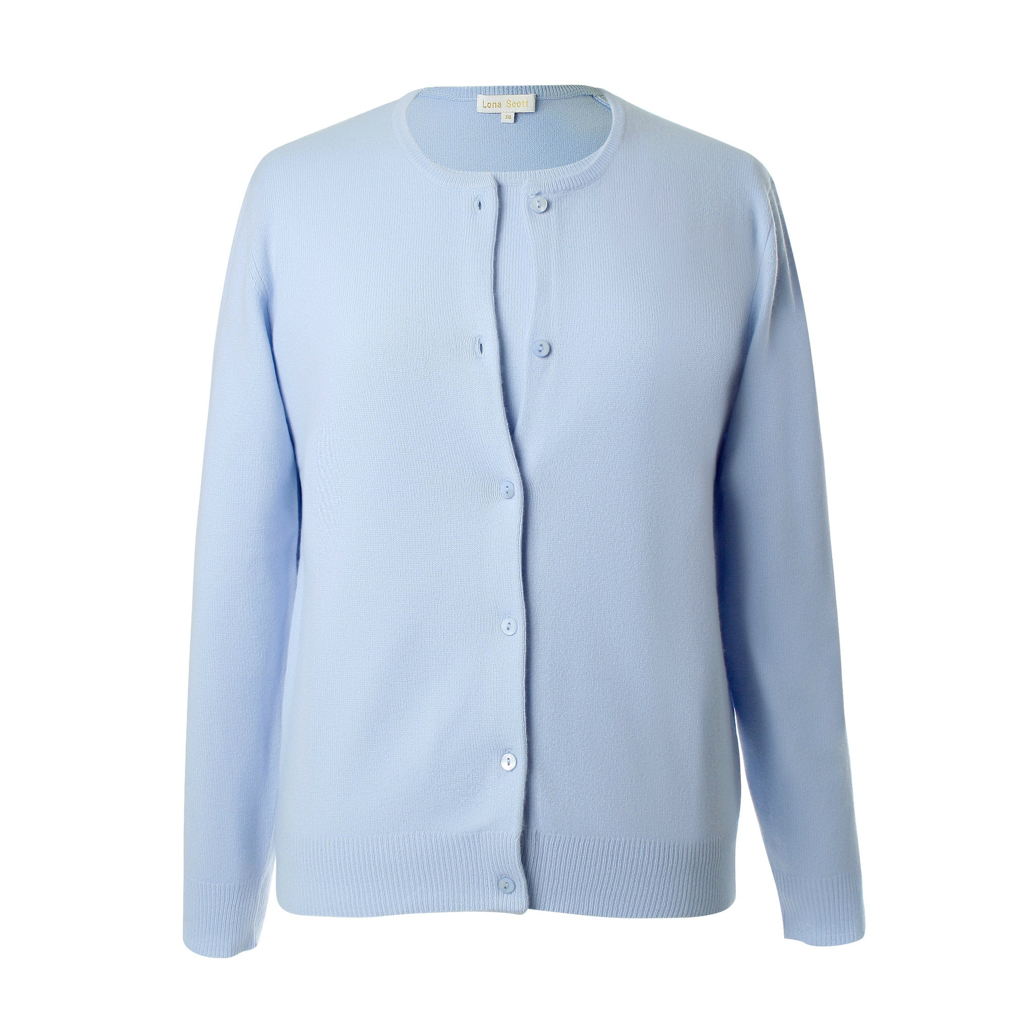 Cashmere Twin Sets | Sky Blue Cashmere Cardigan