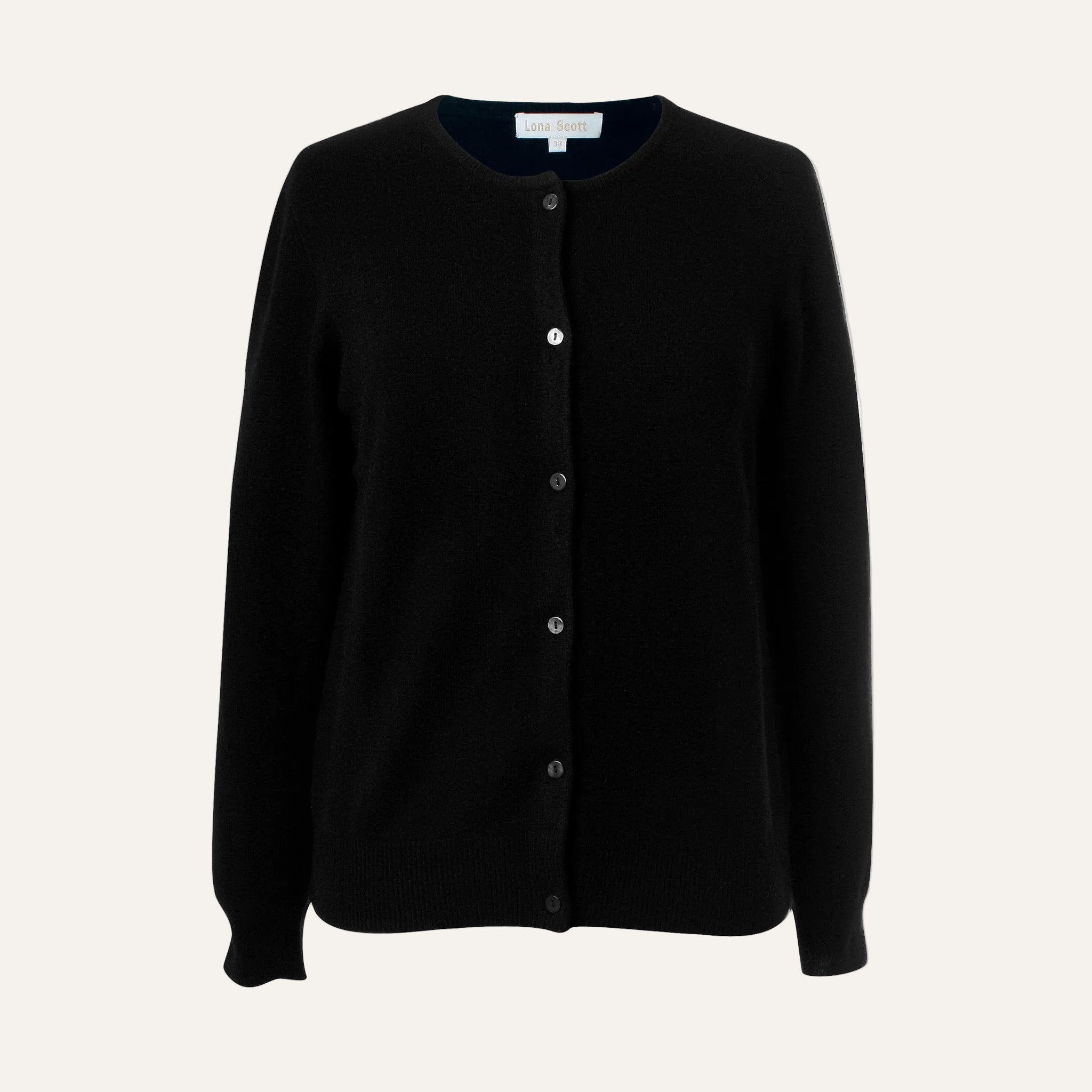 Women's Cashmere Cardigan | Black