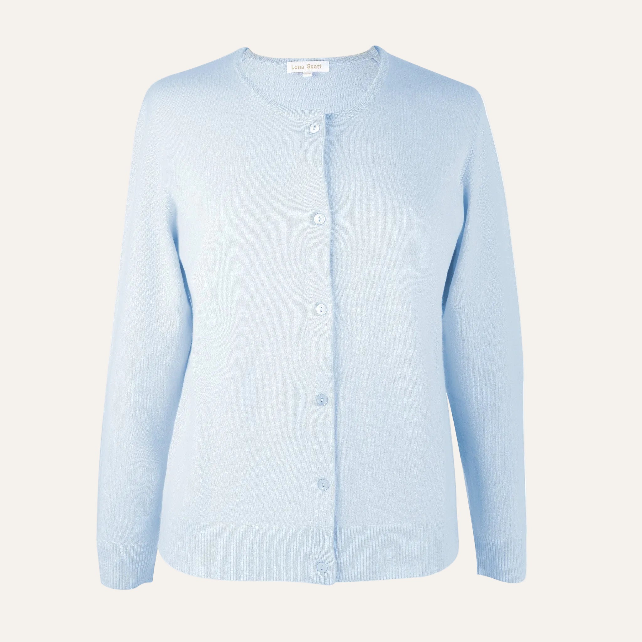 Women's Cashmere Cardigan | Sky Blue