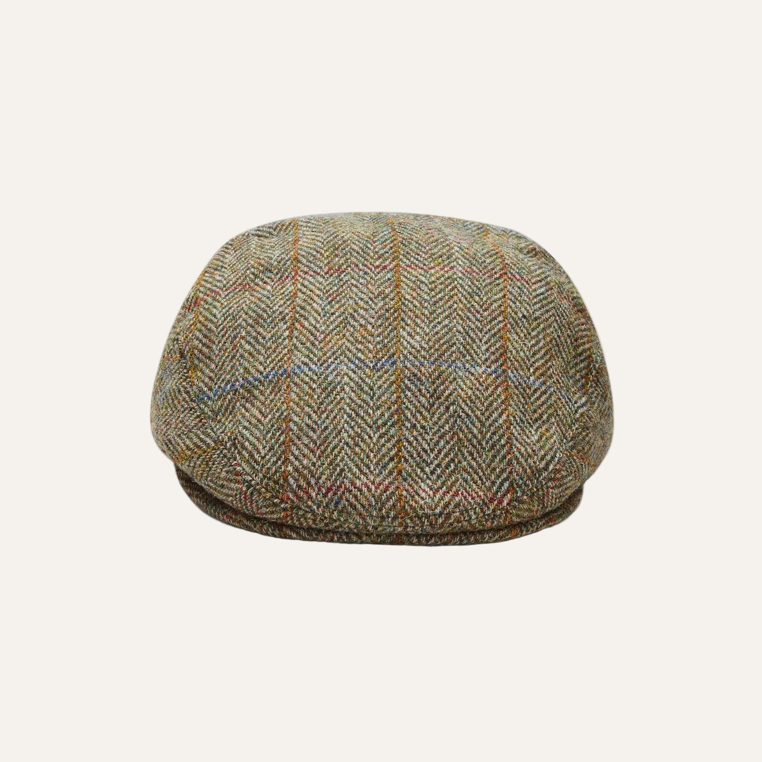The Cashmere Choice | Harris Tweed Flat Cap - Country Green - Image 2