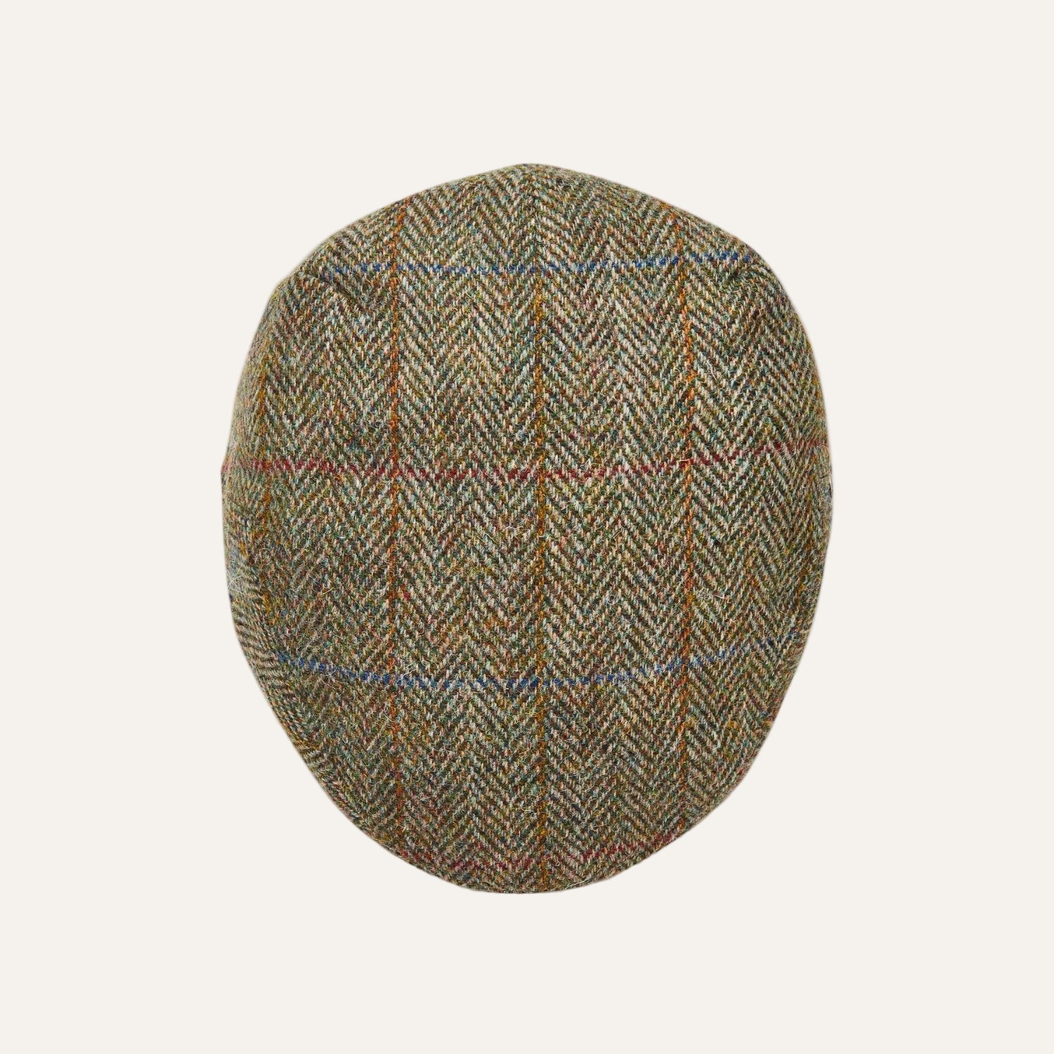 The Cashmere Choice | Harris Tweed Flat Cap - Country Green - Image 4