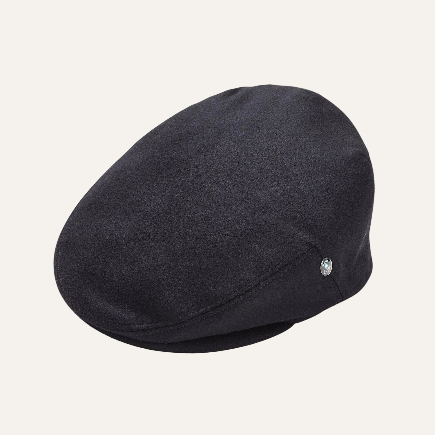 City Sport - Cool Comfort - Loden Wool Flat Cap - Black 3982