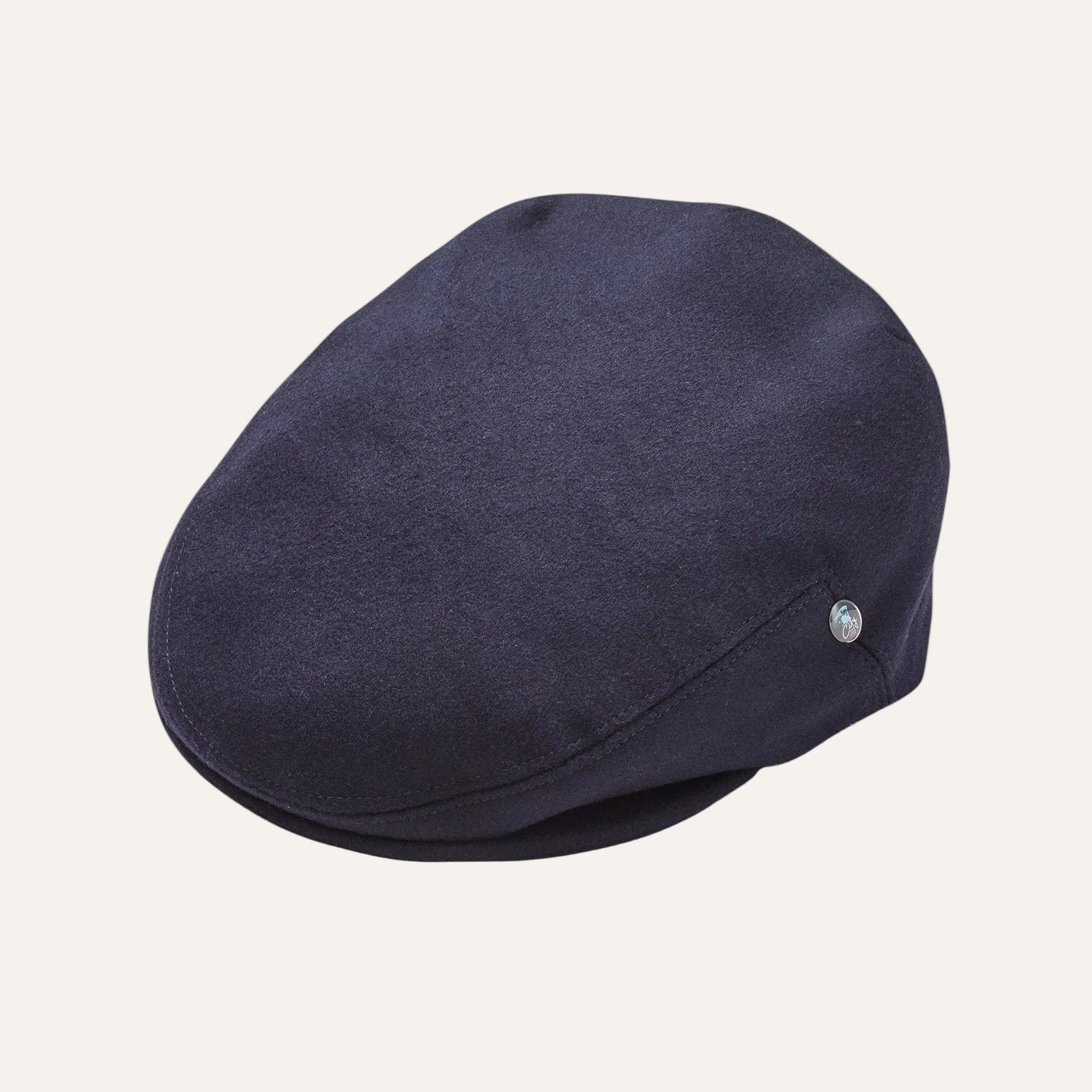 City Sport - Cool Comfort - Loden Wool Flat Cap - Navy Blue 2935