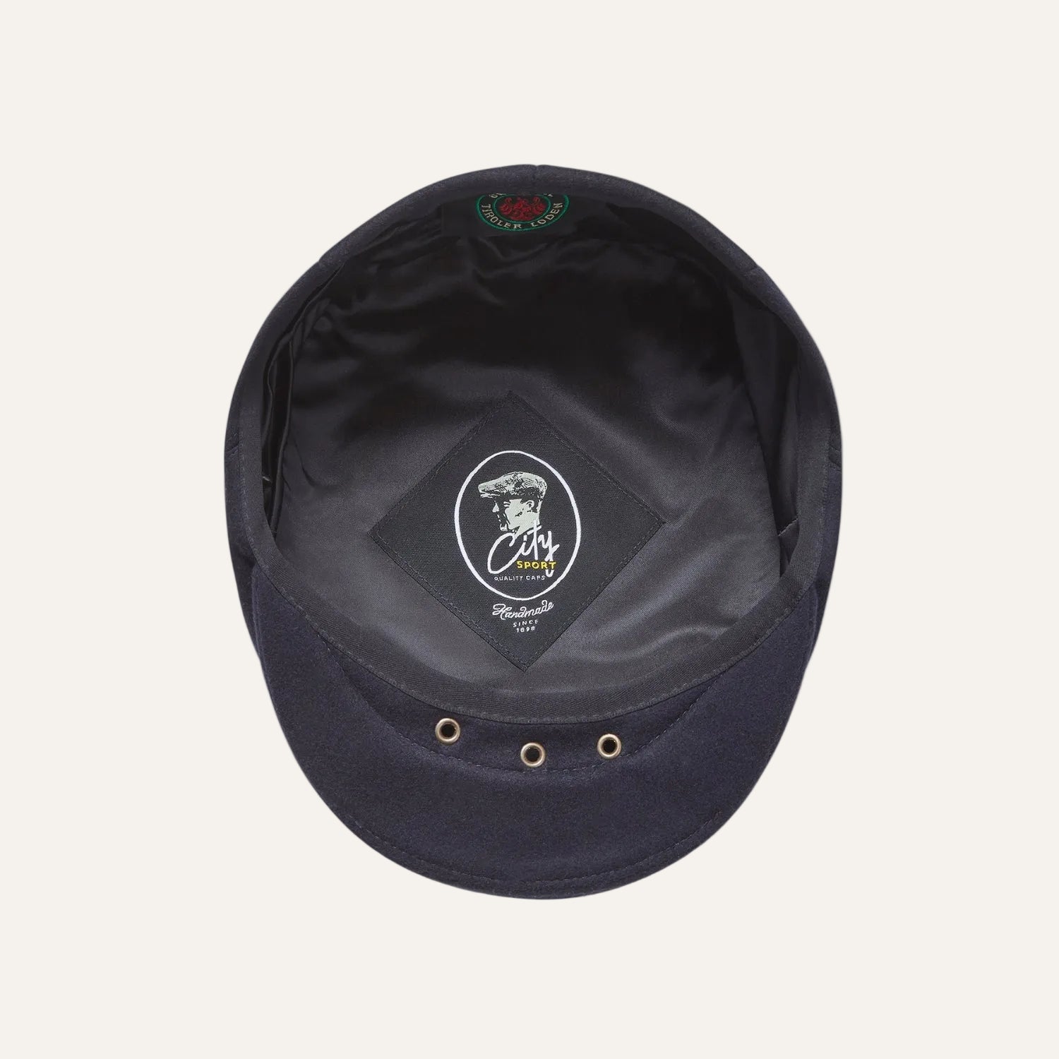 City Sport - Cool Comfort - Loden Wool Flat Cap - Navy Blue 2935