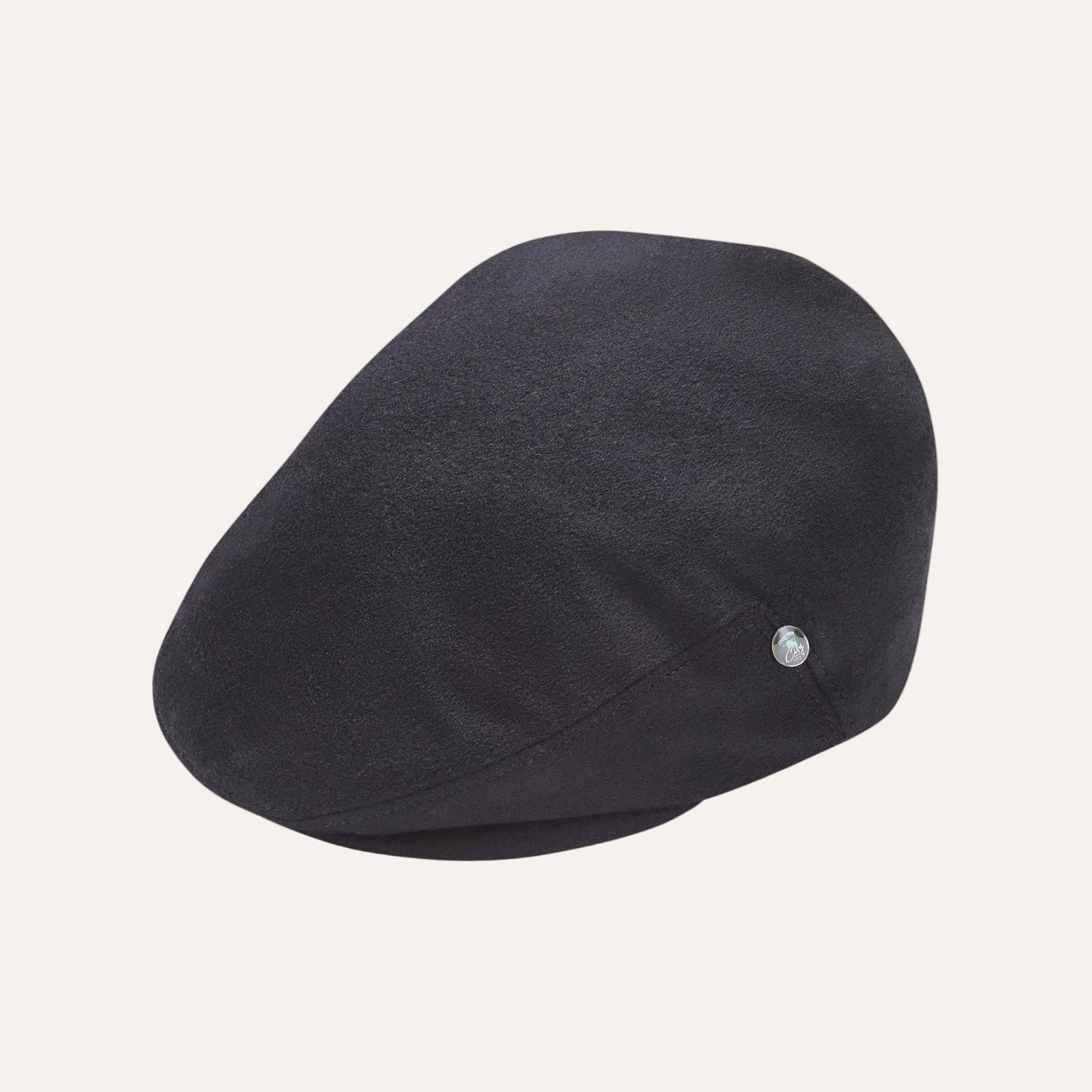 Black Cashmere Flat Cap by CitySport | The Cashmere Choice