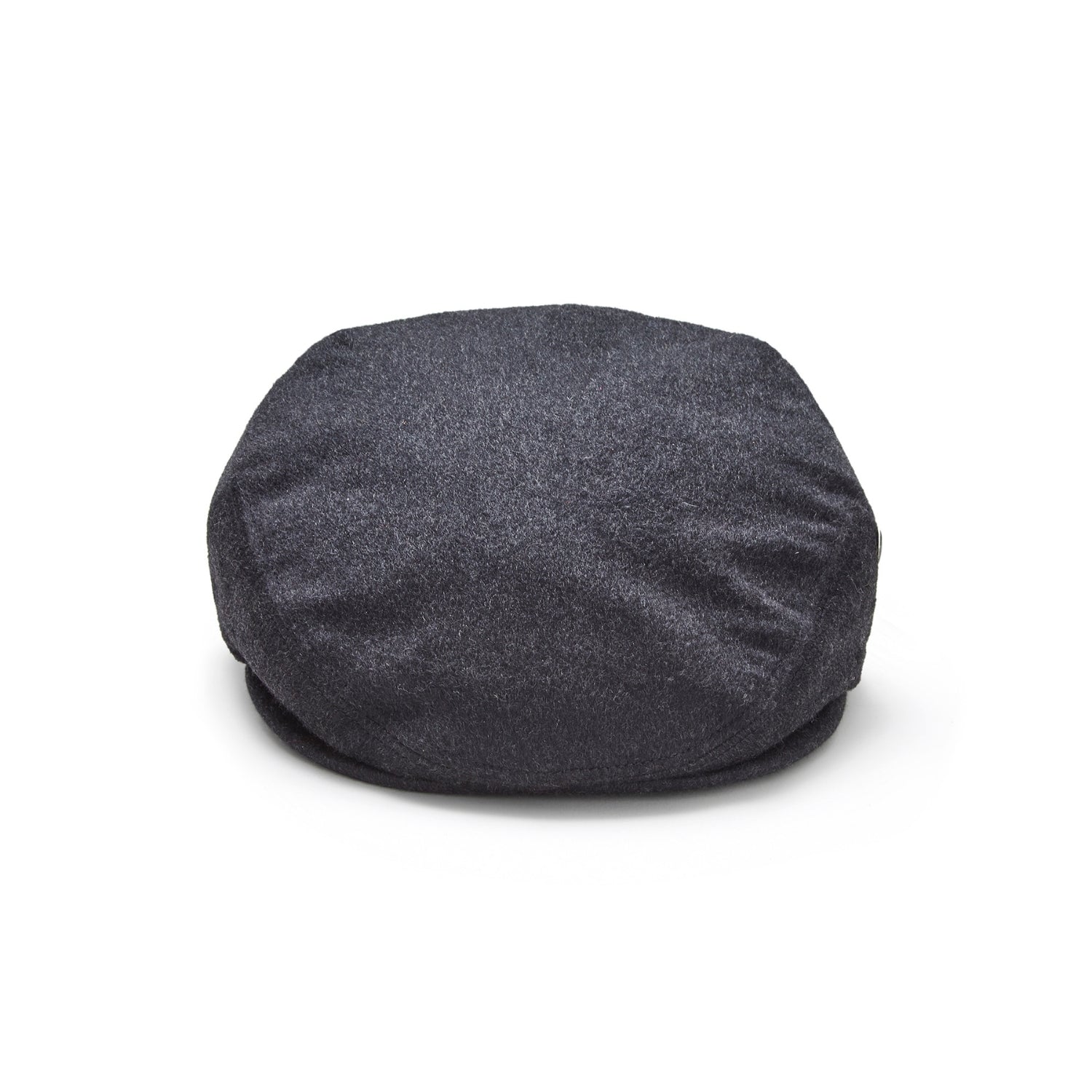 Grey Cashmere Flat Cap by CitySport Front View