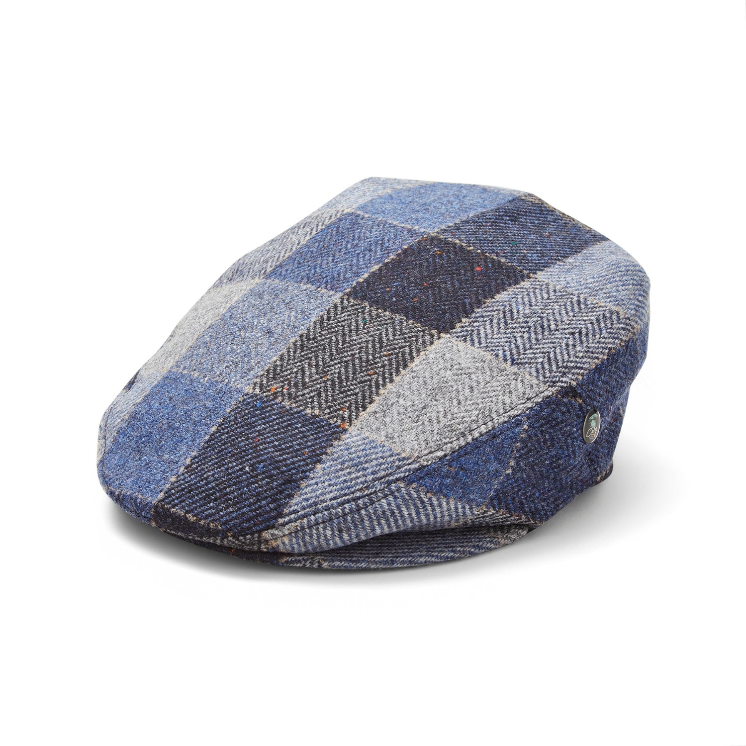 Cool Comfort | Blue Checked Flat Cap | City Sport