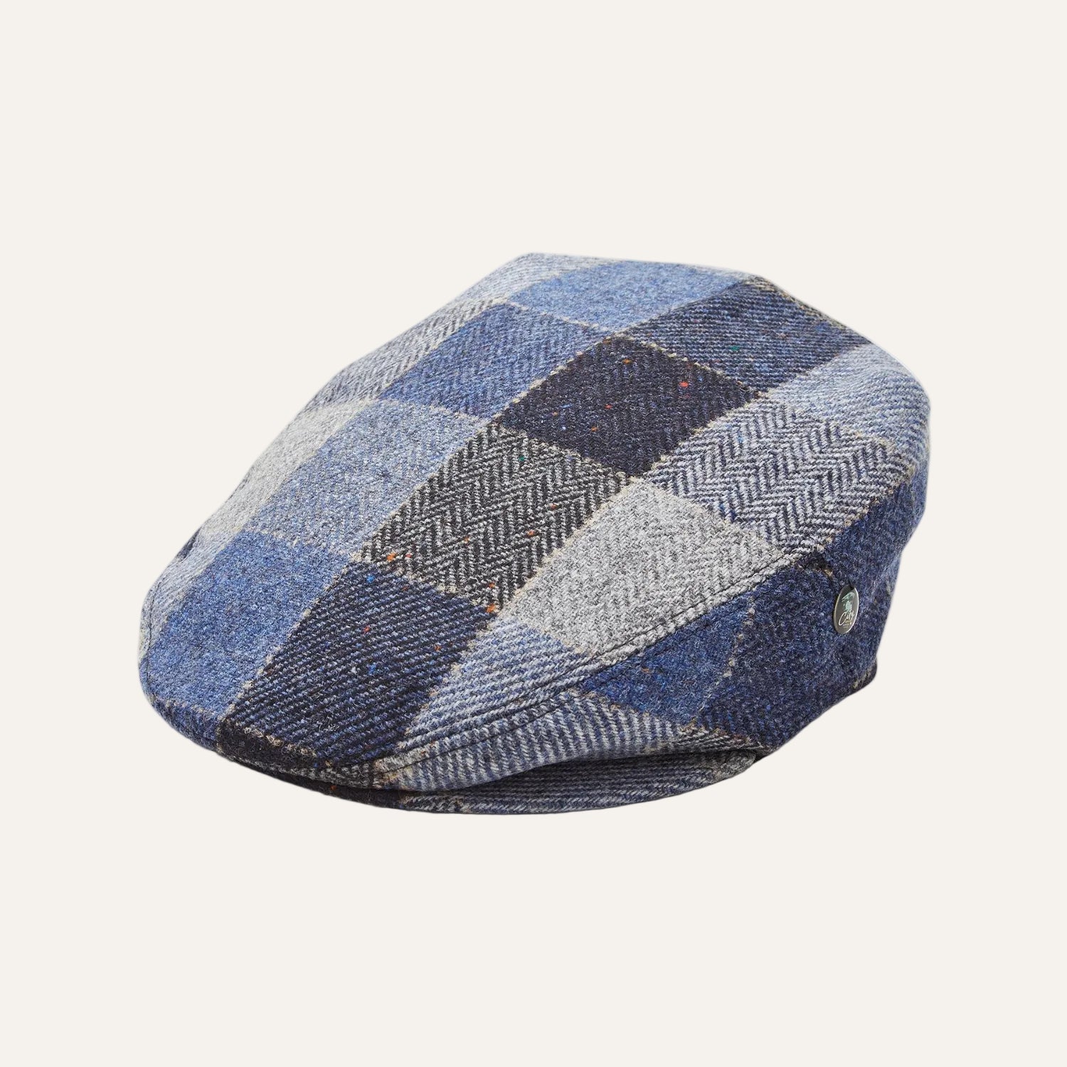 Cool Comfort | Blue Checked Flat Cap | City Sport