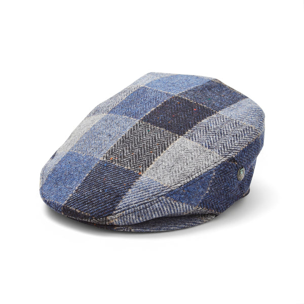 Cool Comfort | Blue Checked Flat Cap | City Sport