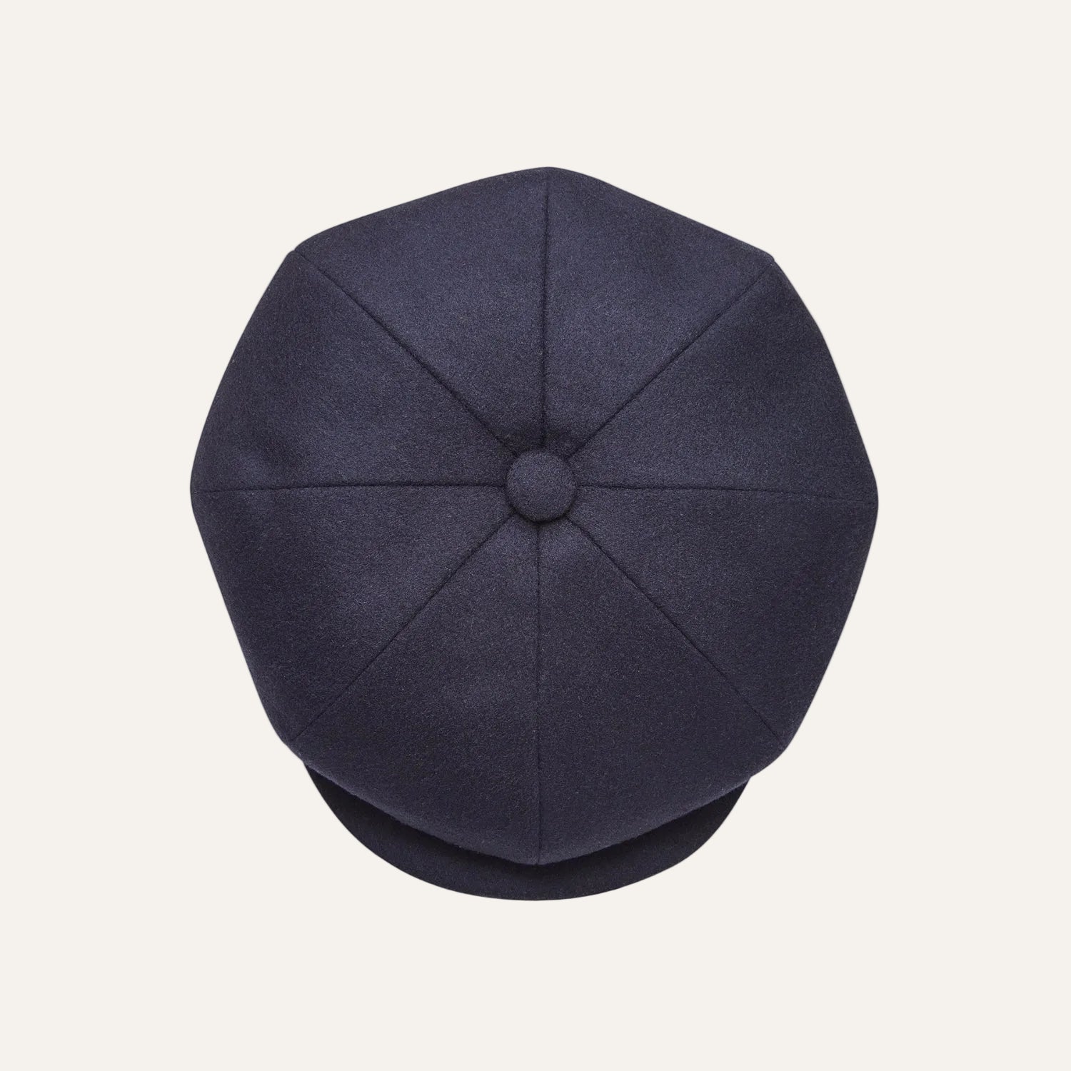 Top View Blue Flat Cap Peaky Blinders | The Cashmere Choice