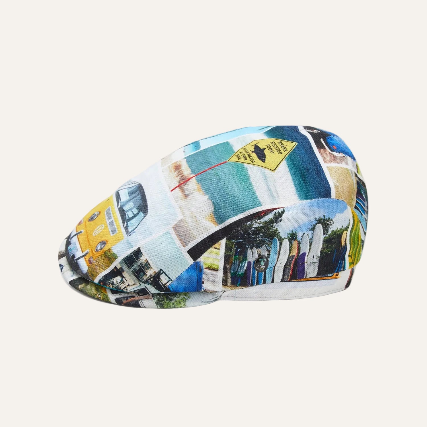 Side View VW Hat | CamperVans| Flat Cap Summer | The Cashmere Choice