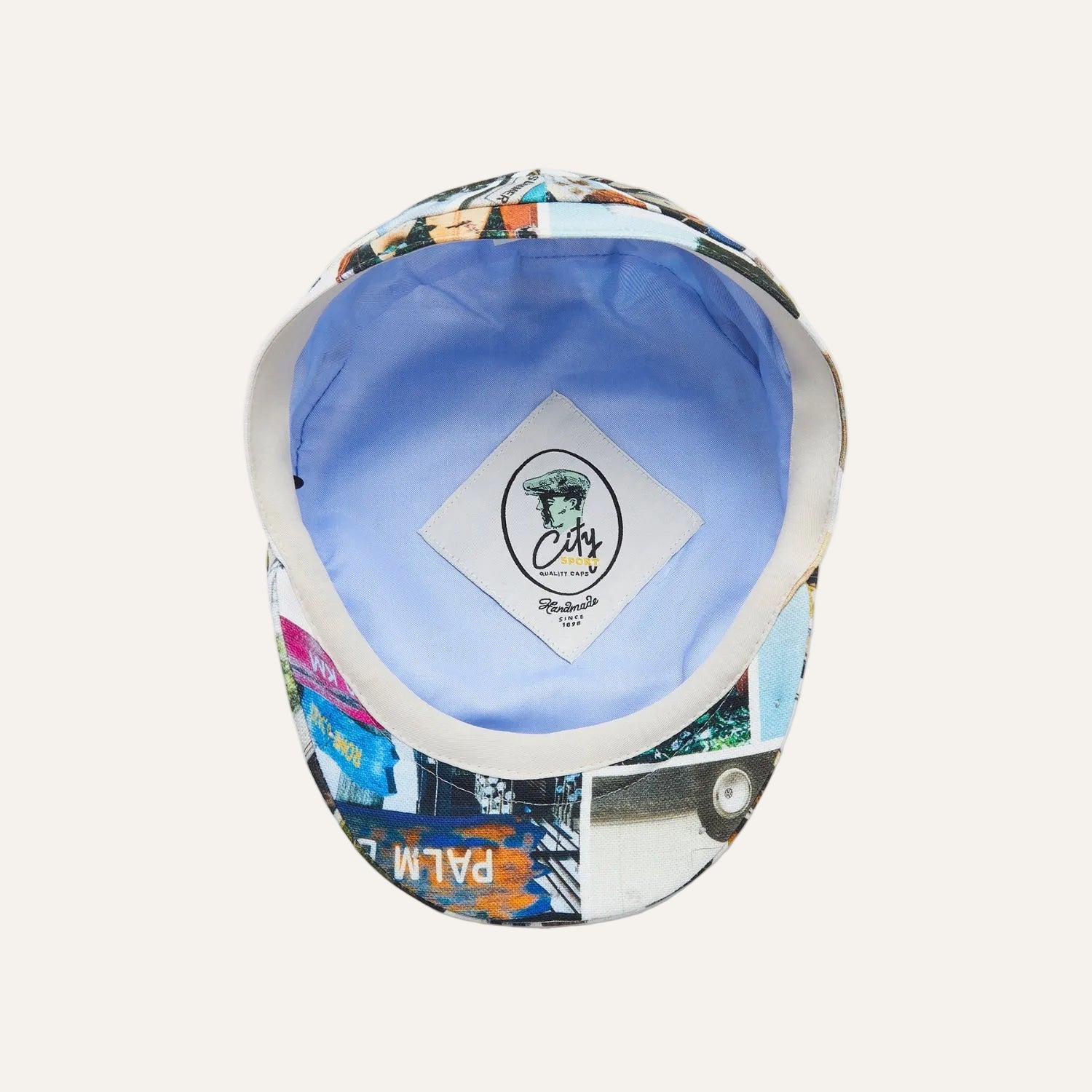 Inside View | VW Hat | CamperVans| Flat Cap Summer | The Cashmere Choice