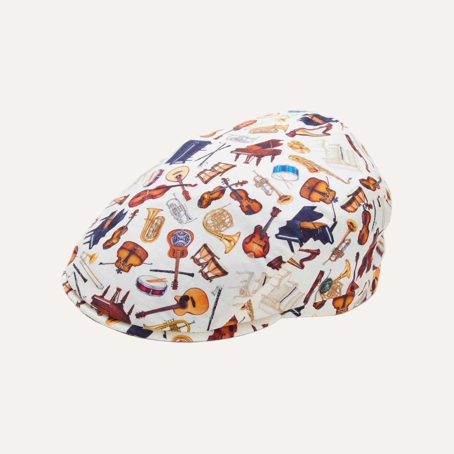 Musical Summer Flat Cap UK | The Cashmere Choice