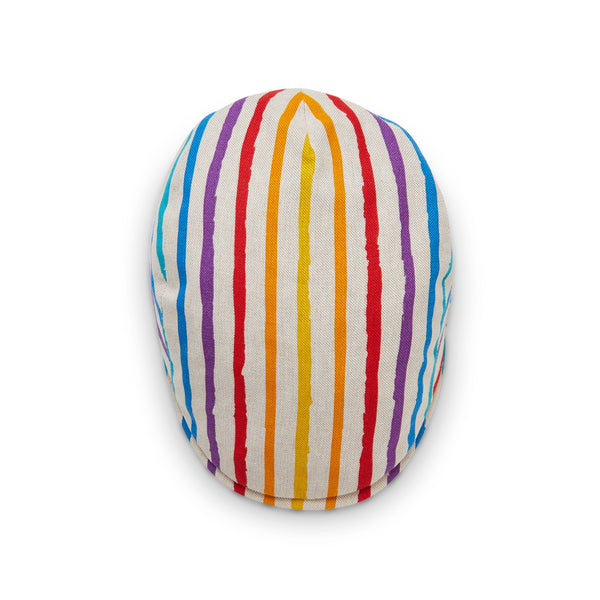 Top View | Rainbow Caps | Summer Cap | Golf Cap | The Cashmere Choice