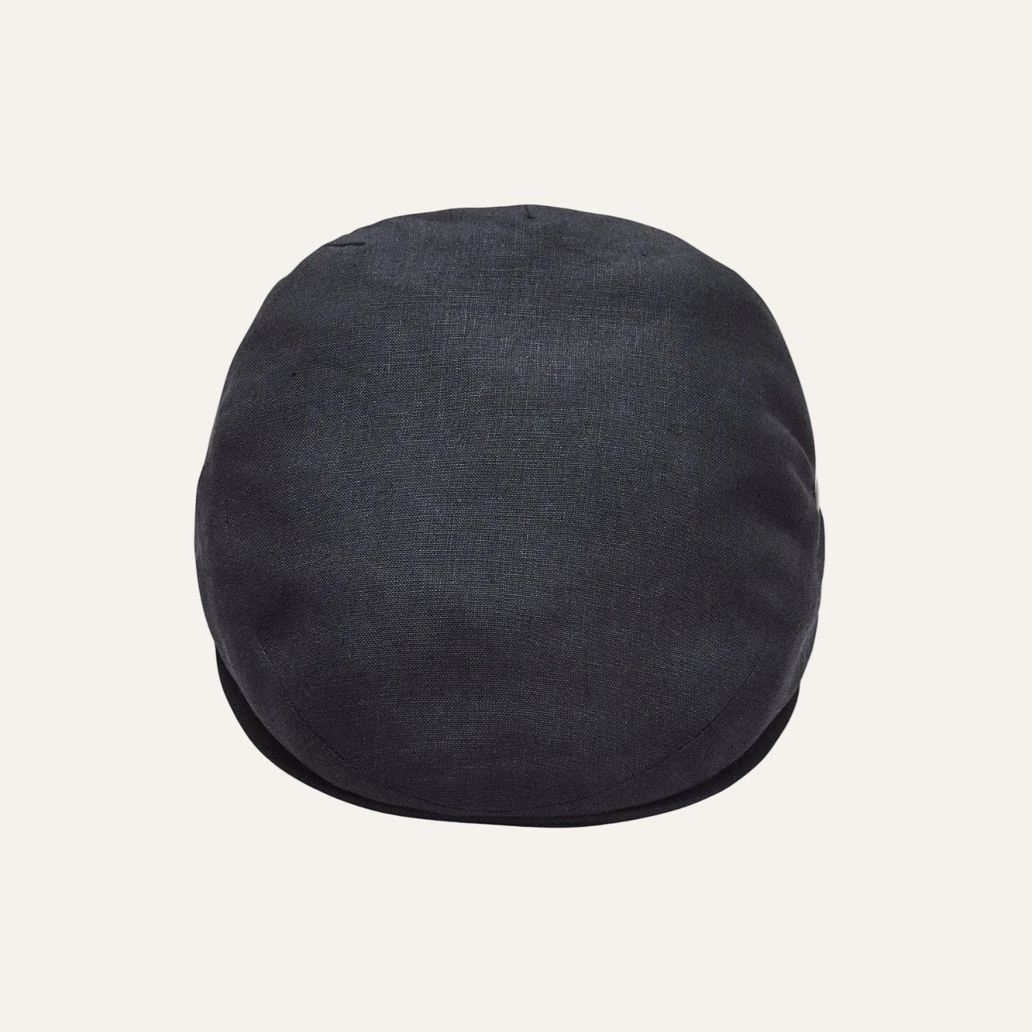 Mens Summer Cap | Linen | Black | City Sport
