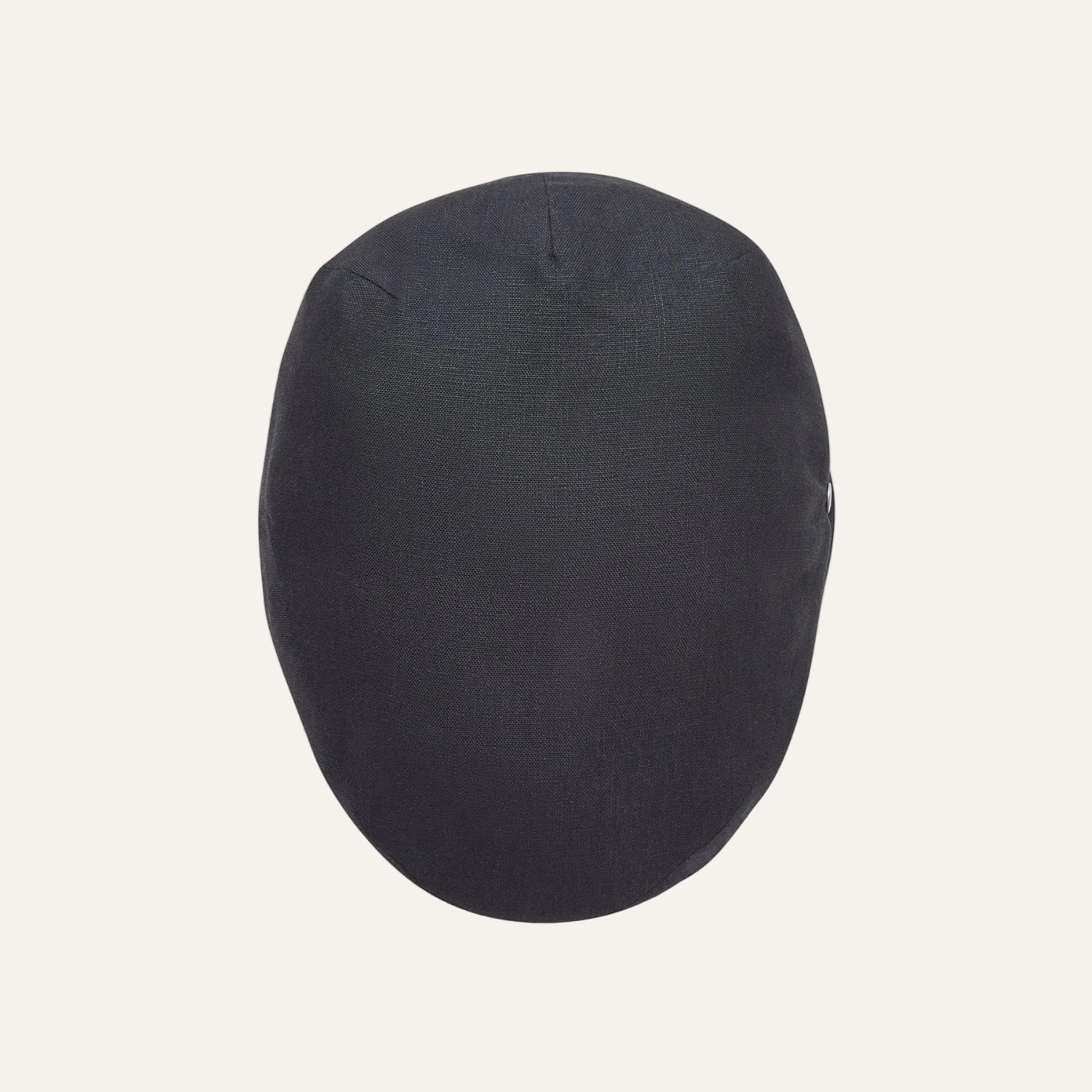Mens Summer Cap | Linen | Black | City Sport