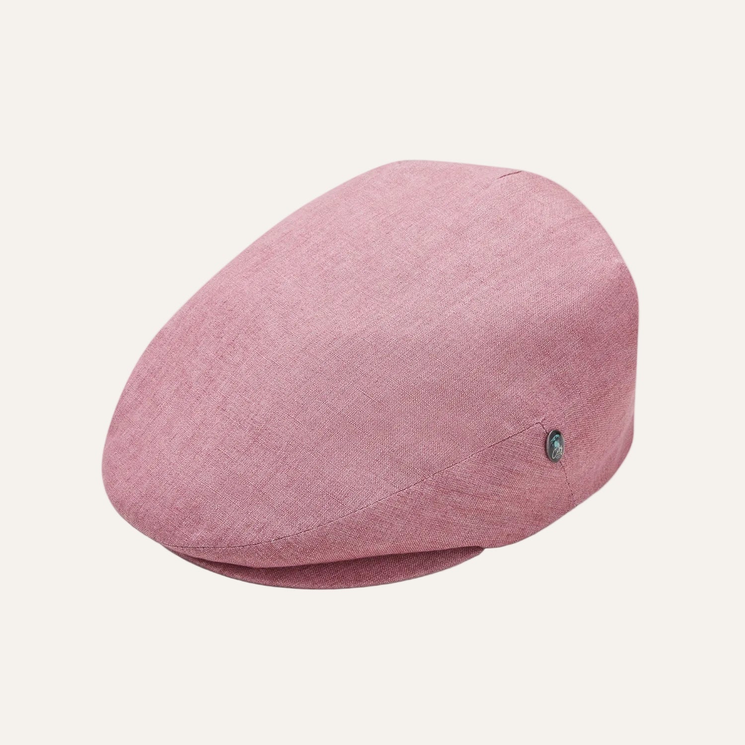 Mens Summer Cap | Linen | Pink | City Sport