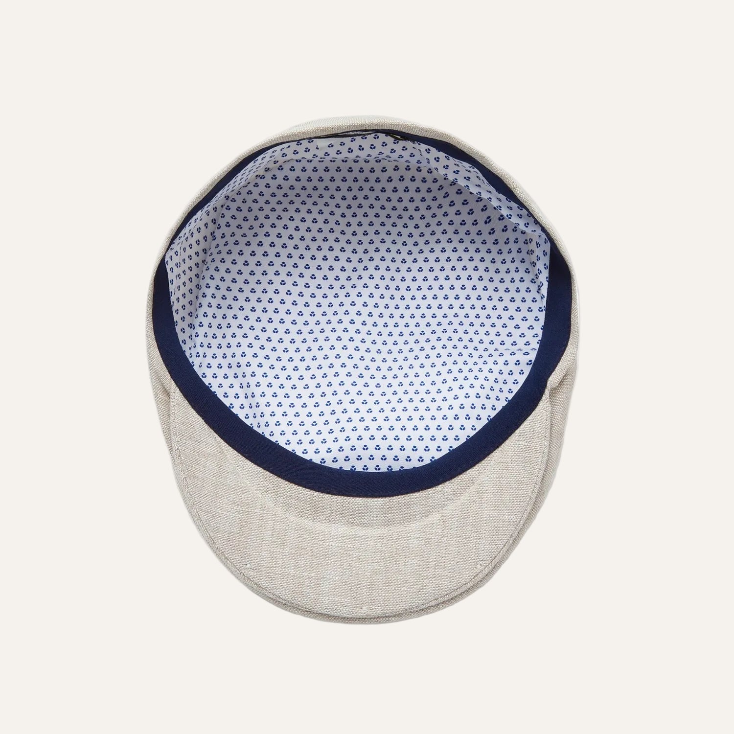 Mens Summer Cap | Linen | Natural | City Sport