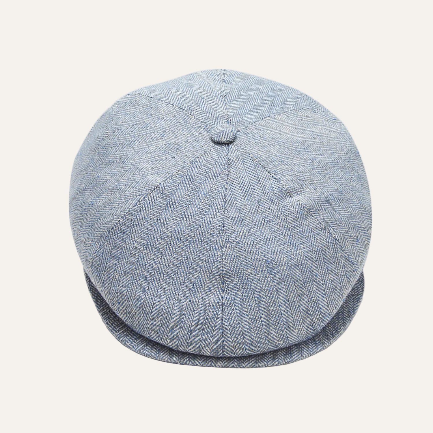 Mens Summer Newsboy Cap | Silk | Blue | City Sport
