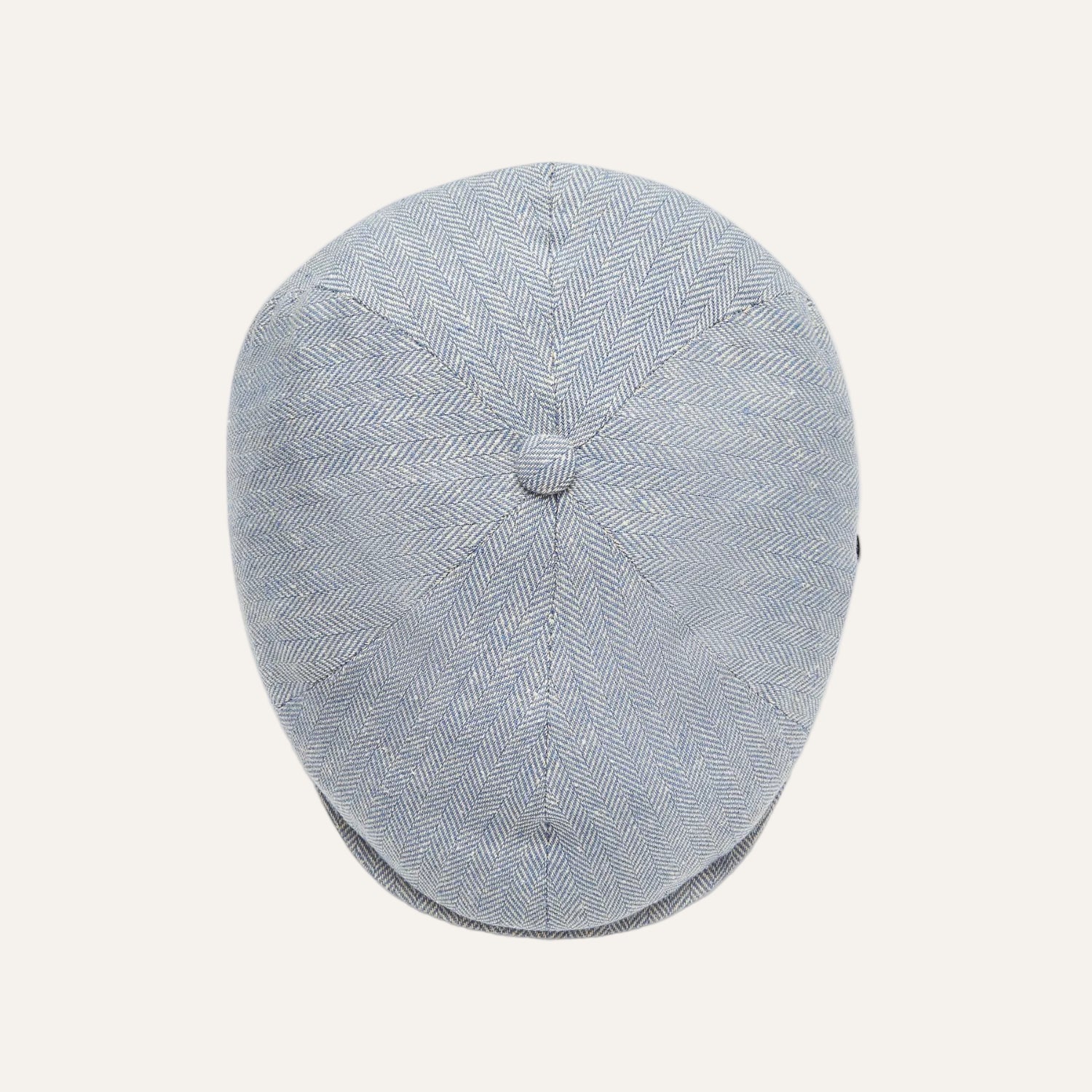 Mens Summer Newsboy Cap | Silk | Blue | City Sport