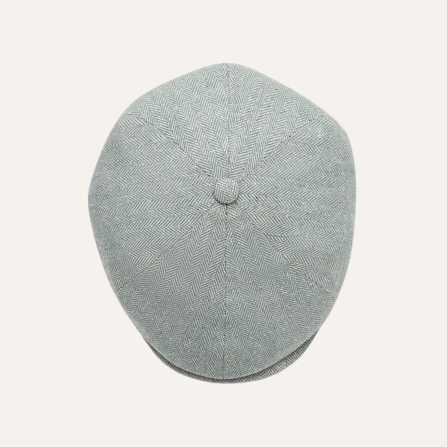 Mens Summer Newsboy Cap | Silk | Green | City Sport